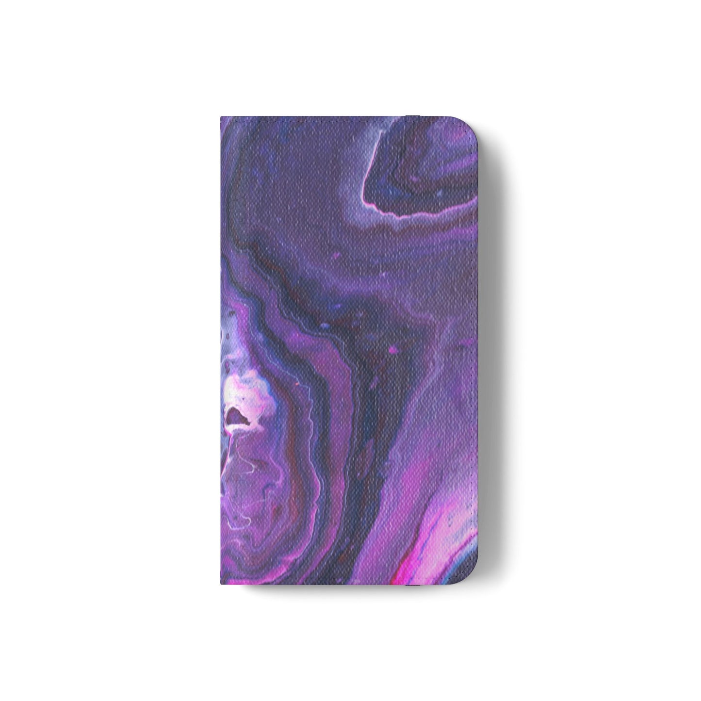 Velvet Twilight Flip Phone Case for iPhone 11 – 16 Pro, Samsung 21 – 22 Series