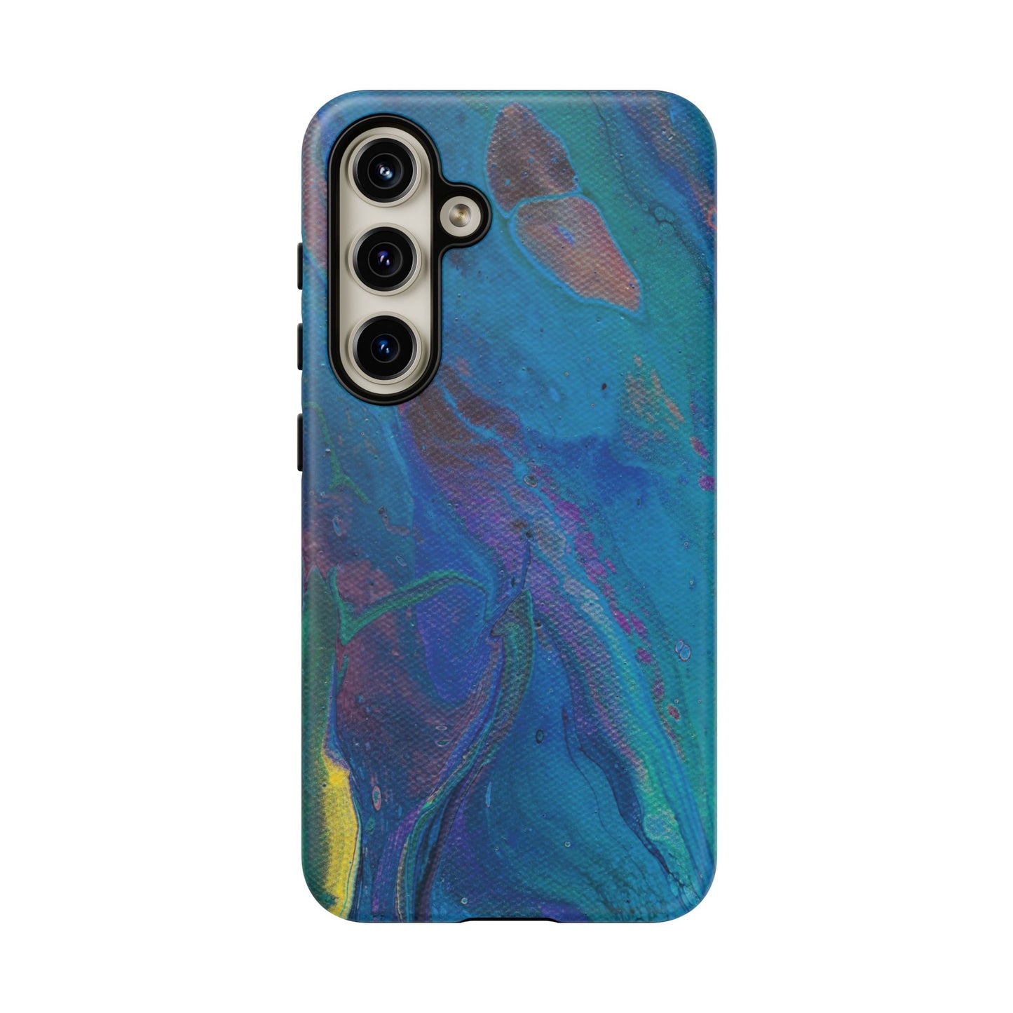 Peacock Swirls Tough Phone Case for iPhone, Samsung Galaxy, and Google Pixel devices