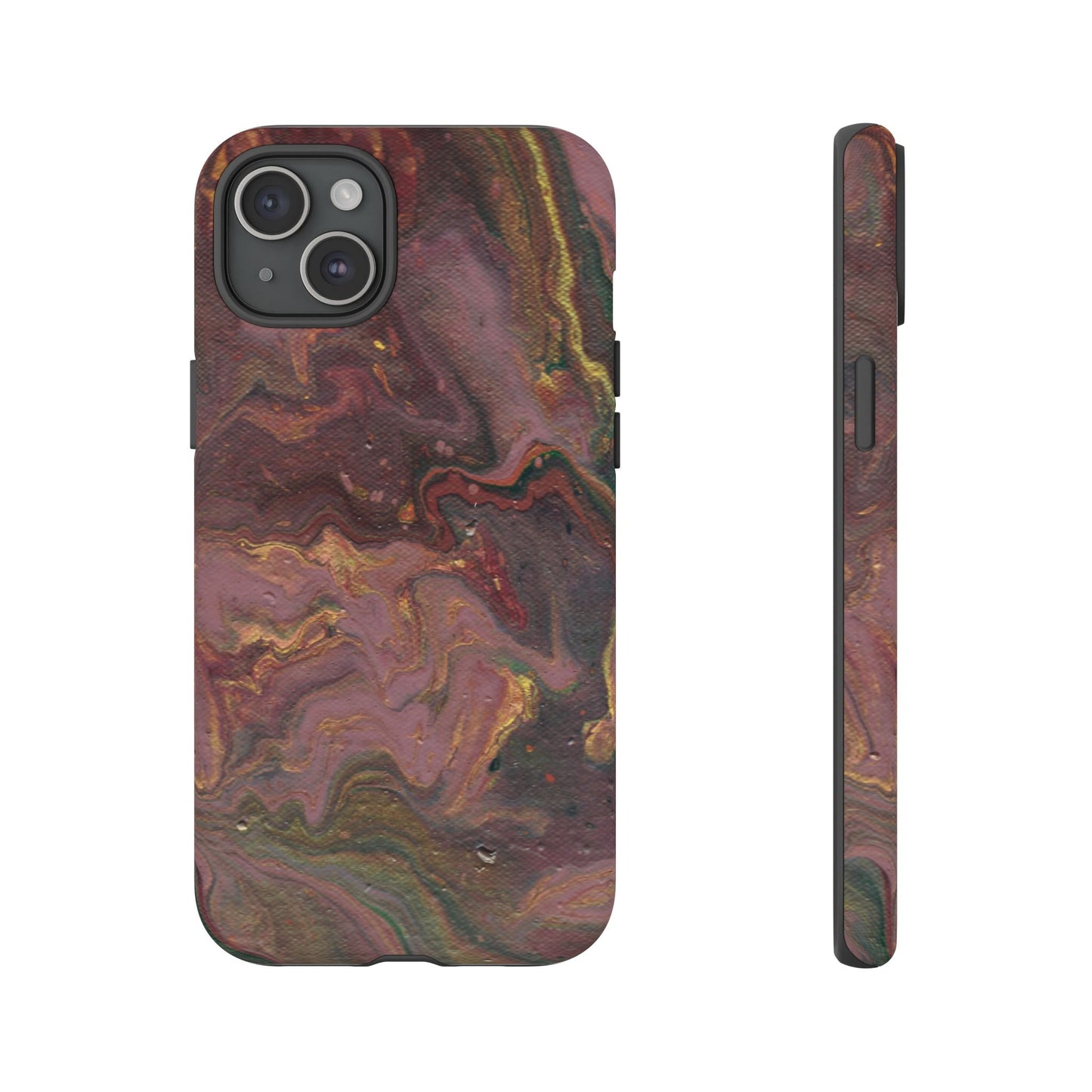 Earthy Marble Tough Phone Case for iPhone, Samsung Galaxy, and Google Pixel devices