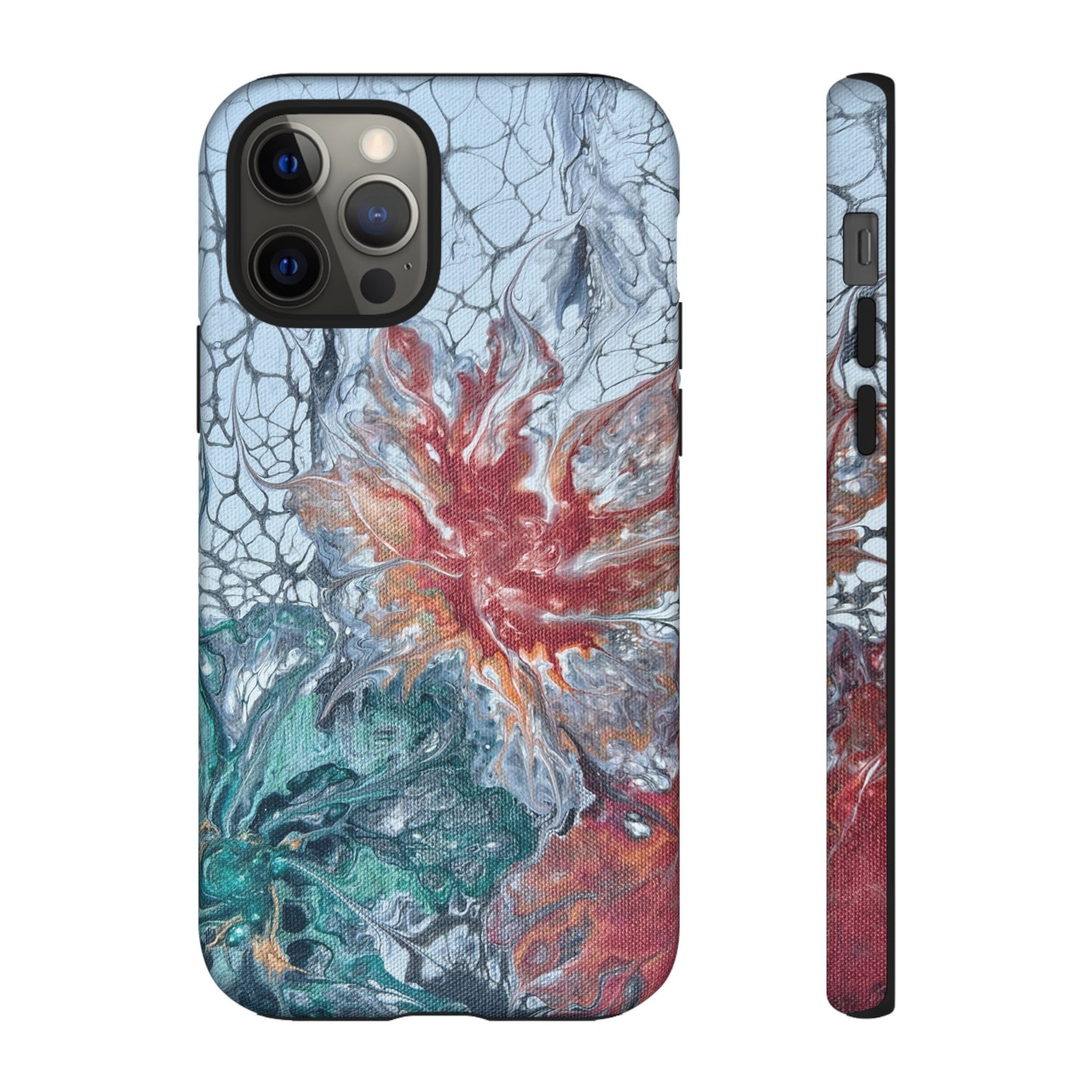 Garden Lace Tough Phone Case for iPhone, Samsung Galaxy, and Google Pixel devices