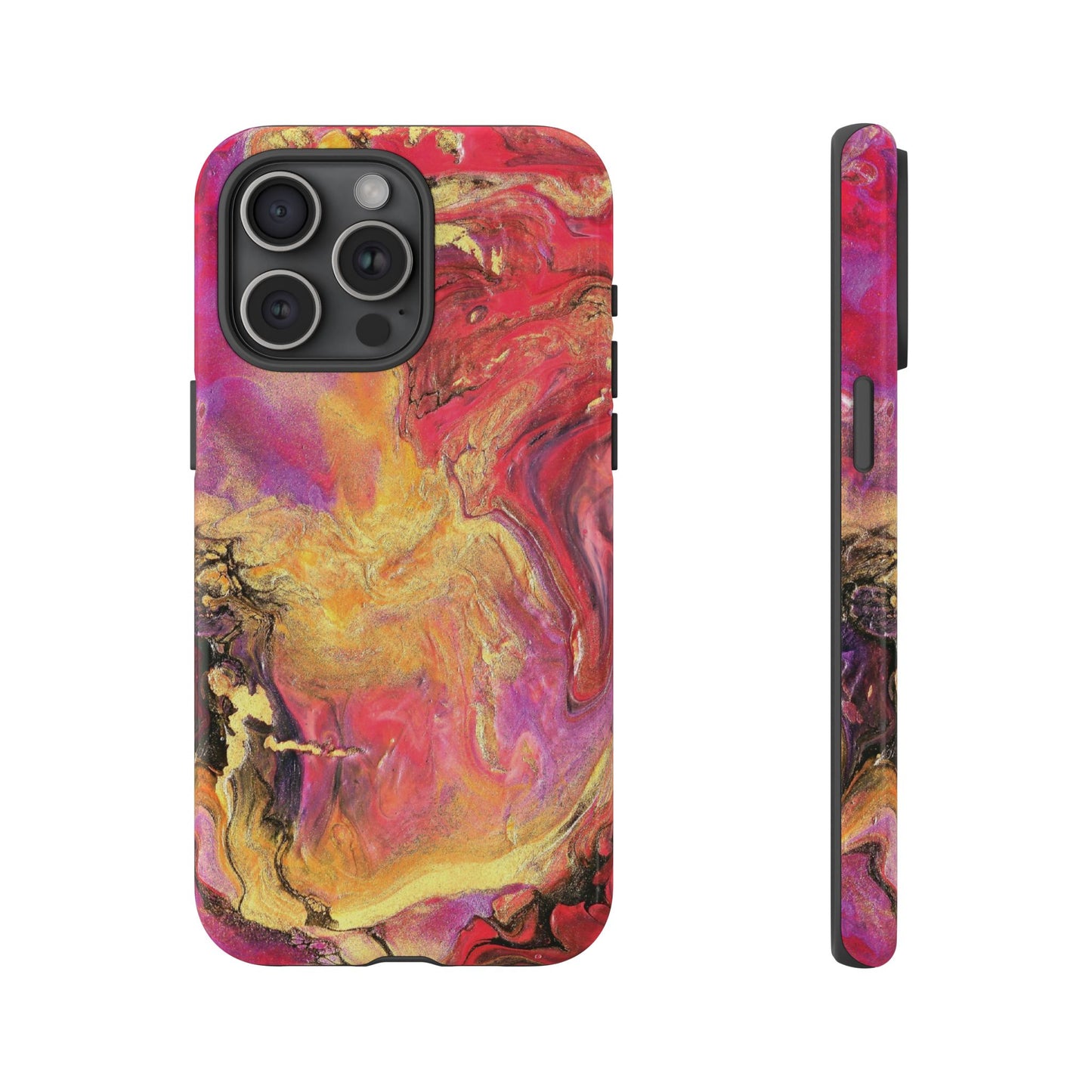 Flowing Royalty Tough Phone Case for iPhone, Samsung Galaxy, and Google Pixel devices