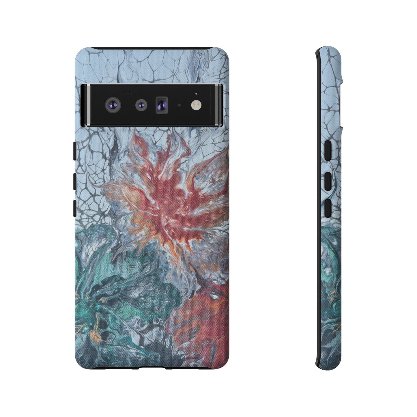 Garden Lace Tough Phone Case for iPhone, Samsung Galaxy, and Google Pixel devices