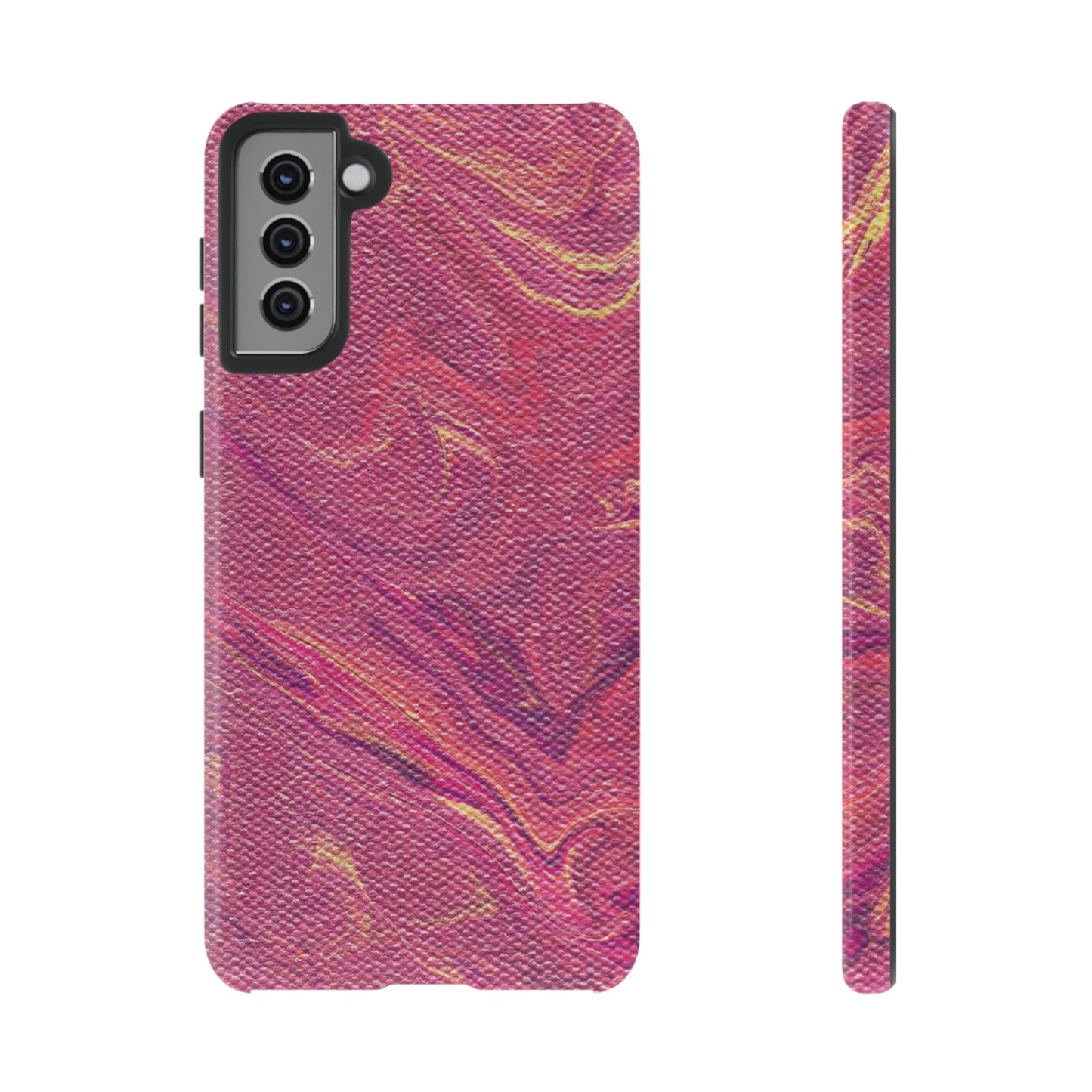 Pleasantly Pink Tough Phone Case for iPhone, Samsung Galaxy, and Google Pixel devices
