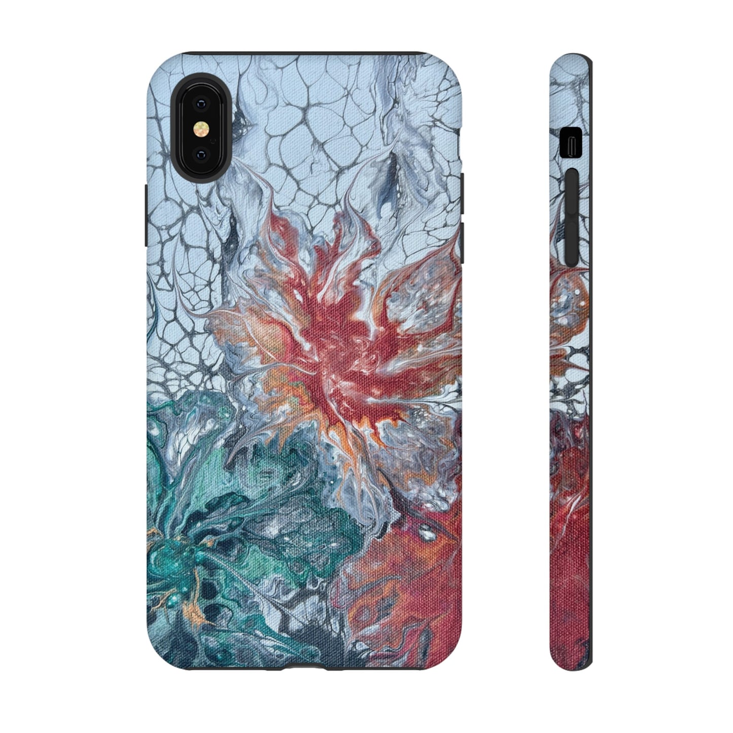Garden Lace Tough Phone Case for iPhone, Samsung Galaxy, and Google Pixel devices