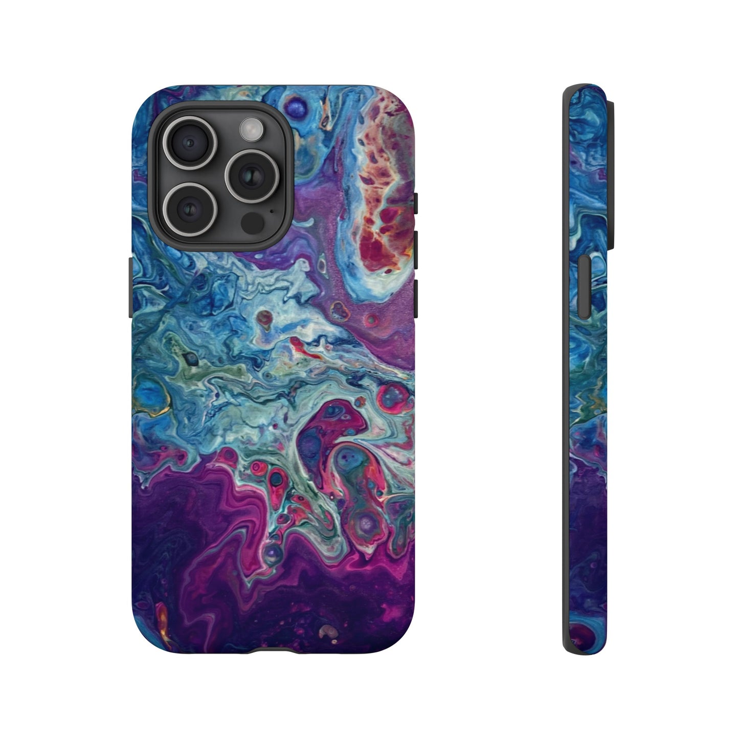 Candy Galaxy Tough Phone Case for iPhone, Samsung Galaxy, and Google Pixel devices