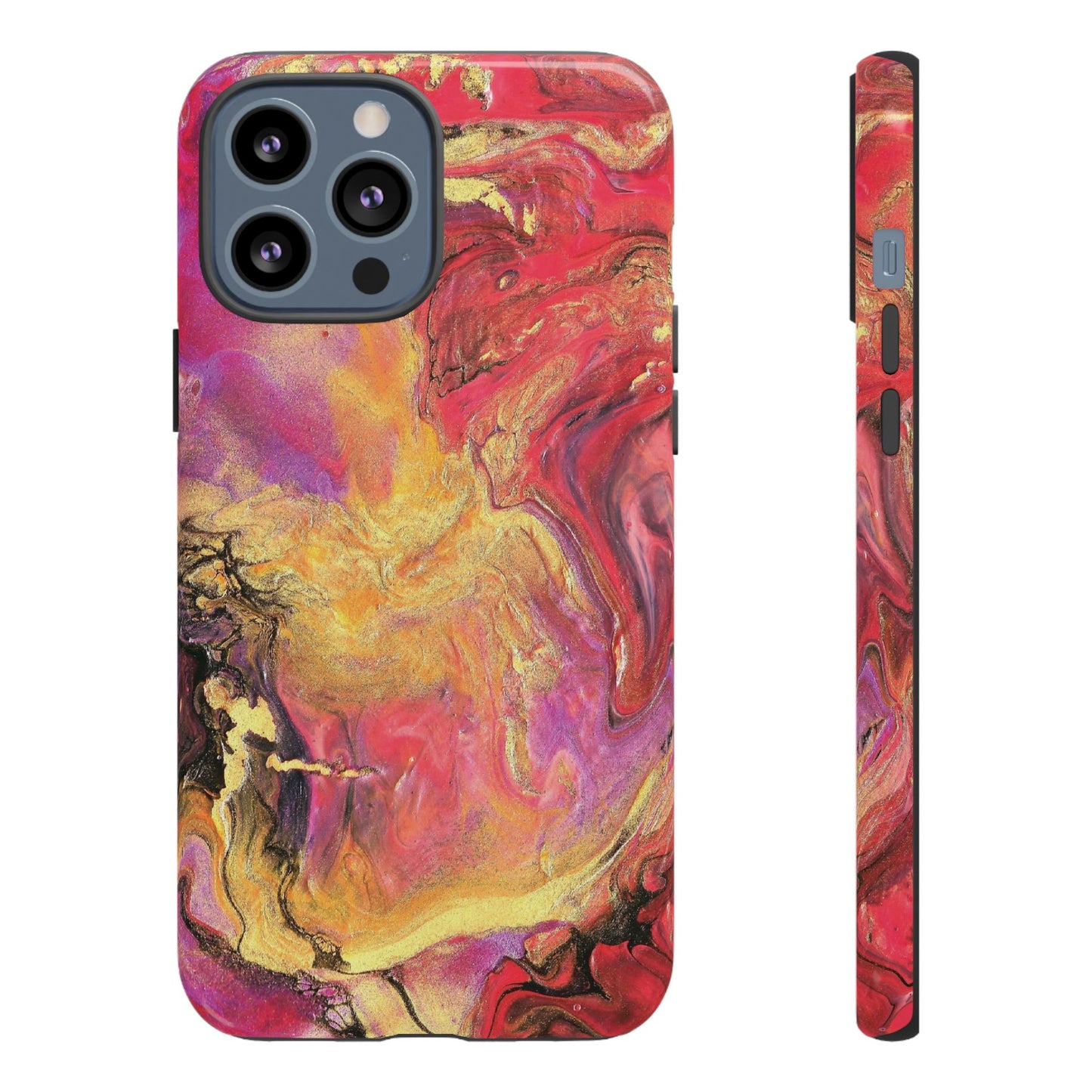 Flowing Royalty Tough Phone Case for iPhone, Samsung Galaxy, and Google Pixel devices