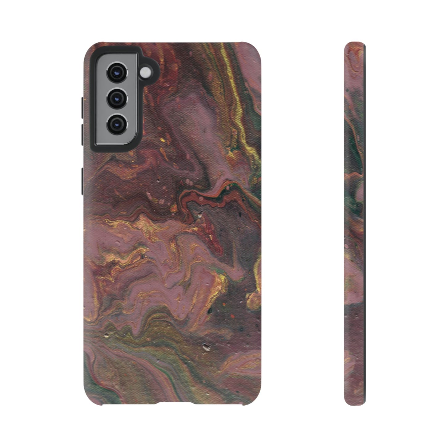 Earthy Marble Tough Phone Case for iPhone, Samsung Galaxy, and Google Pixel devices