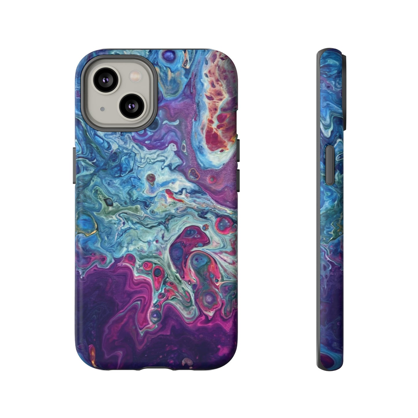 Candy Galaxy Tough Phone Case for iPhone, Samsung Galaxy, and Google Pixel devices