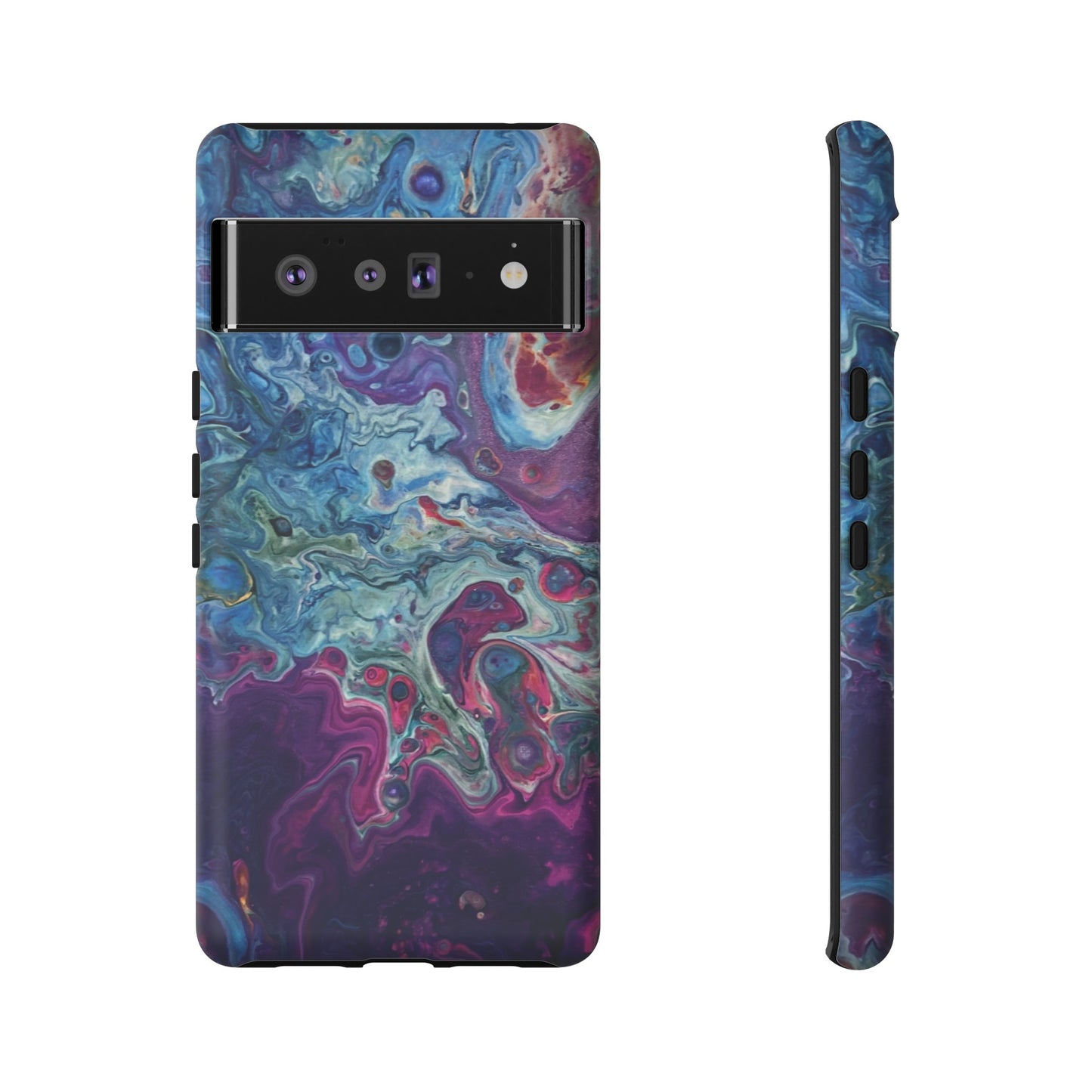 Candy Galaxy Tough Phone Case for iPhone, Samsung Galaxy, and Google Pixel devices