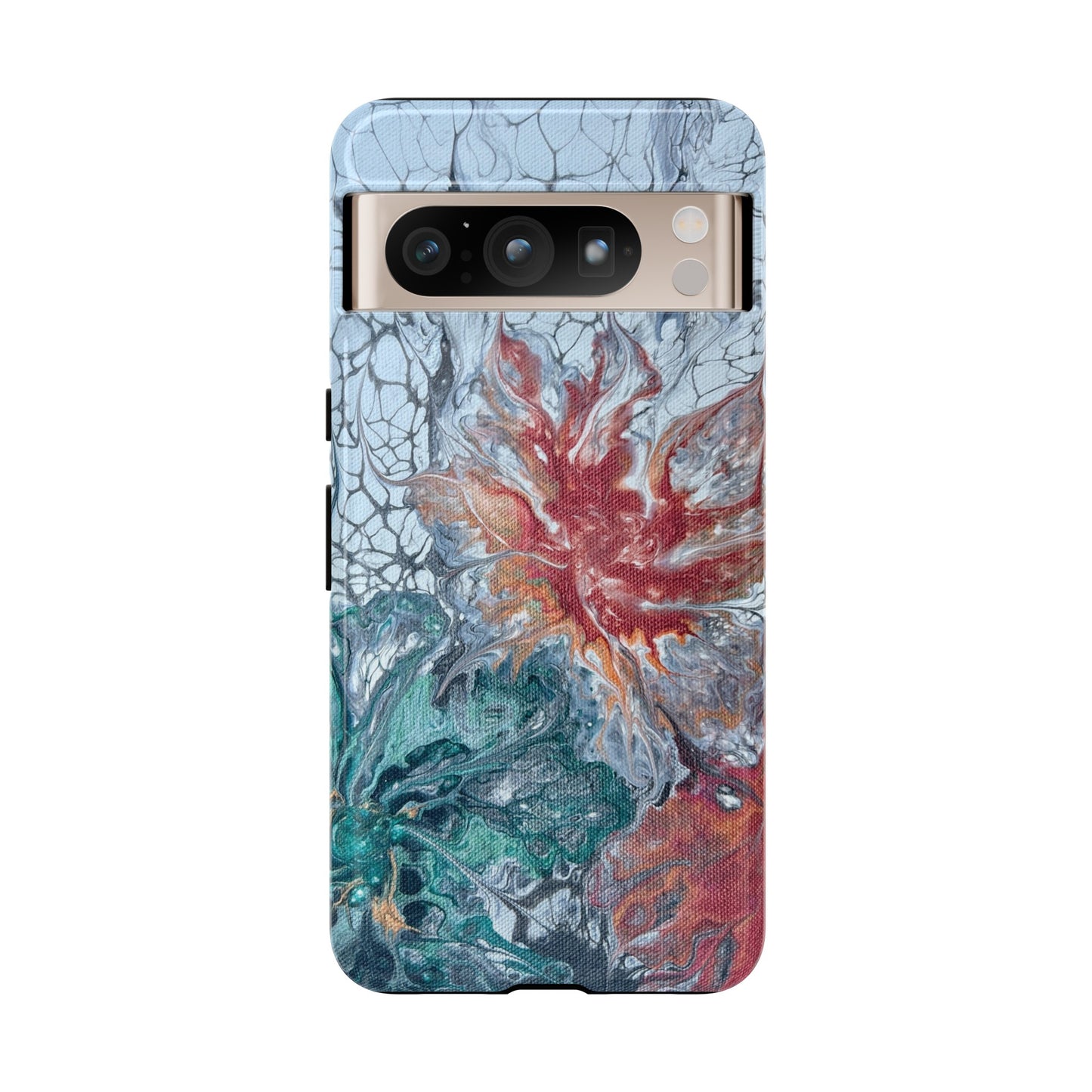 Garden Lace Tough Phone Case for iPhone, Samsung Galaxy, and Google Pixel devices