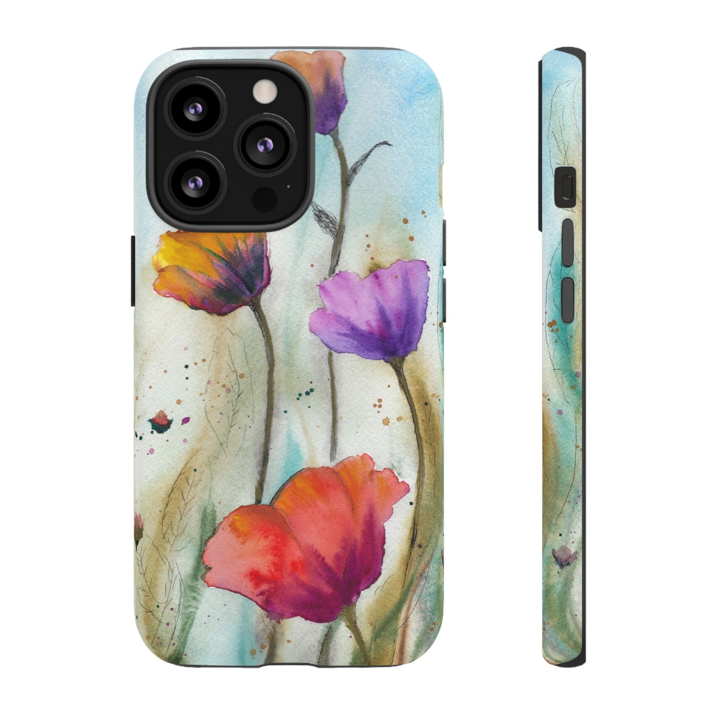 Dreamy Garden Tough Phone Case for iPhone, Samsung Galaxy, and Google Pixel devices