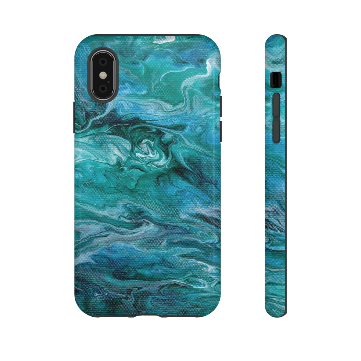 Ocean Waves Tough Phone Case for iPhone, Samsung Galaxy, and Google Pixel devices