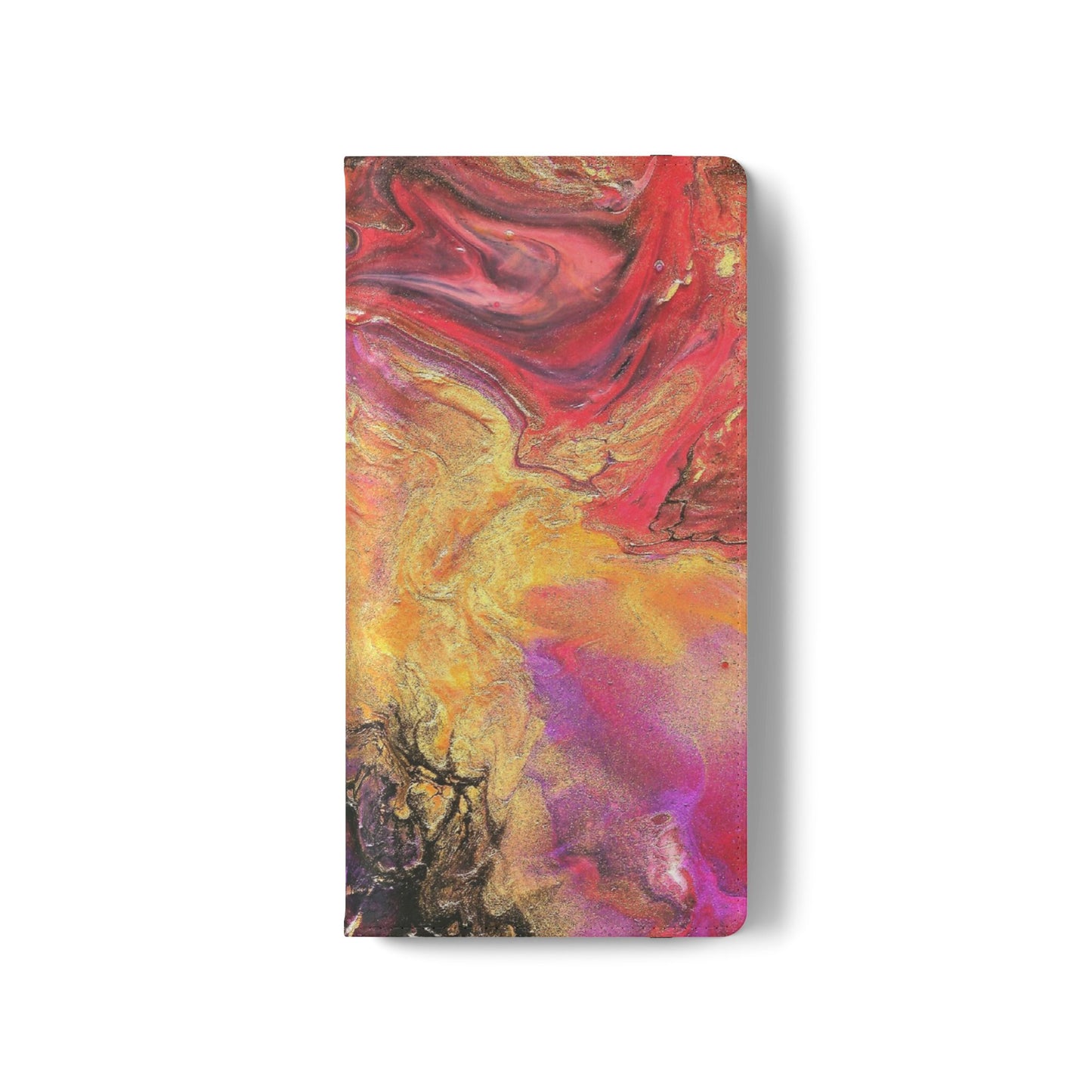 Flowing Royalty Flip Phone Case for iPhone 11 – 16 Pro, Samsung 21 – 22 Series