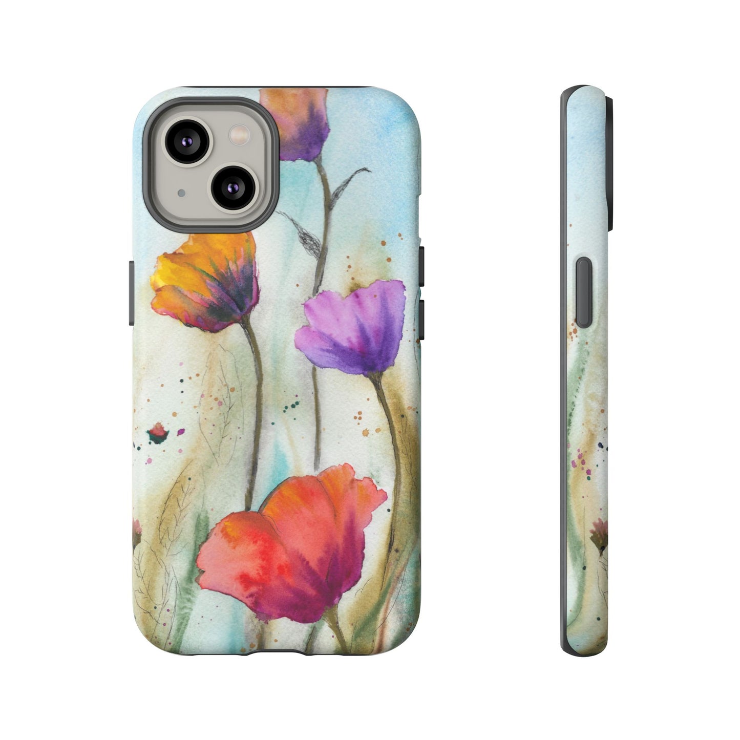 Dreamy Garden Tough Phone Case for iPhone, Samsung Galaxy, and Google Pixel devices