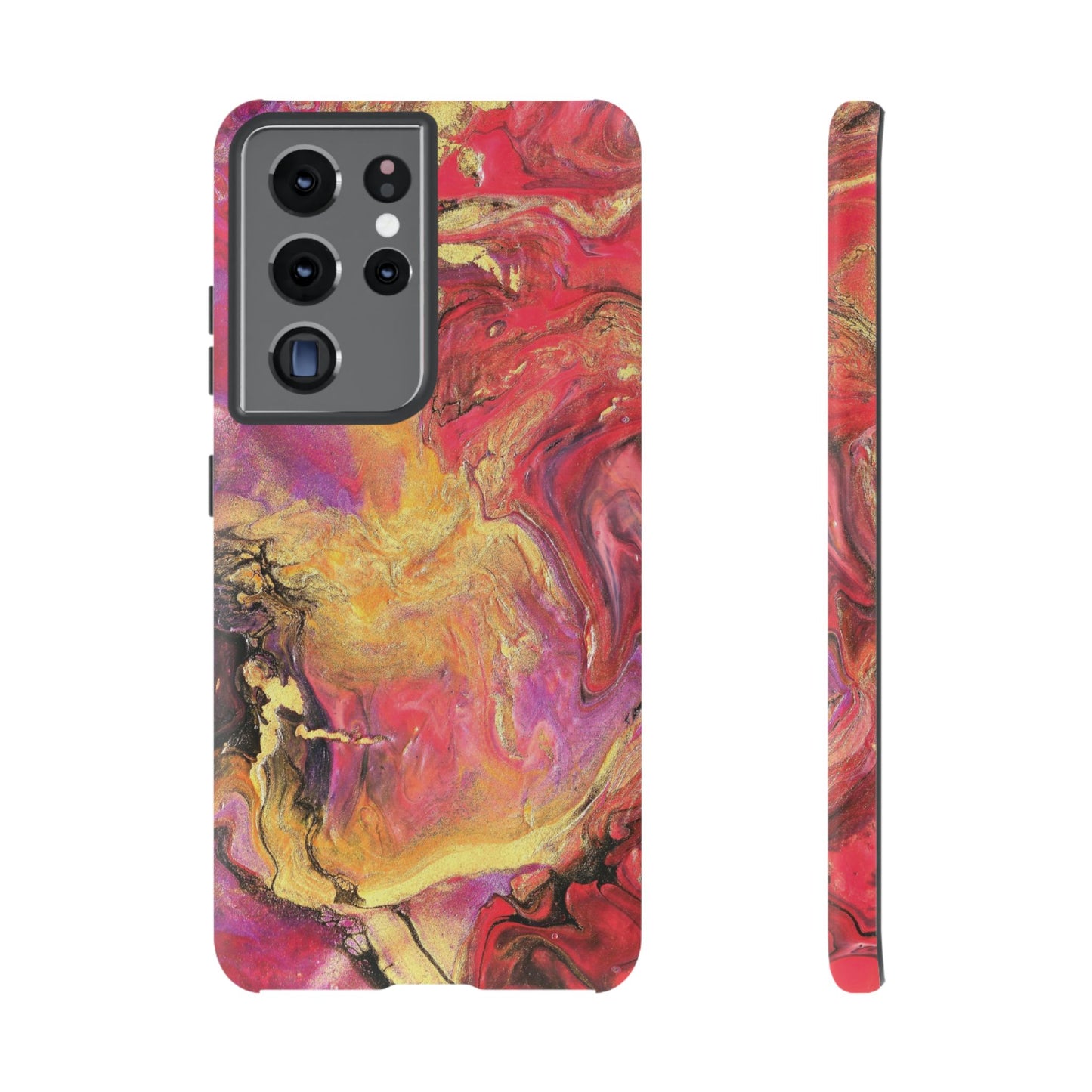 Flowing Royalty Tough Phone Case for iPhone, Samsung Galaxy, and Google Pixel devices