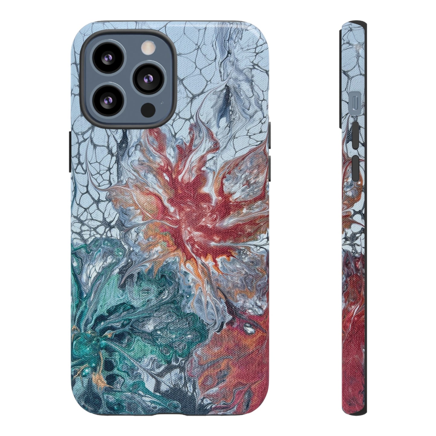 Garden Lace Tough Phone Case for iPhone, Samsung Galaxy, and Google Pixel devices