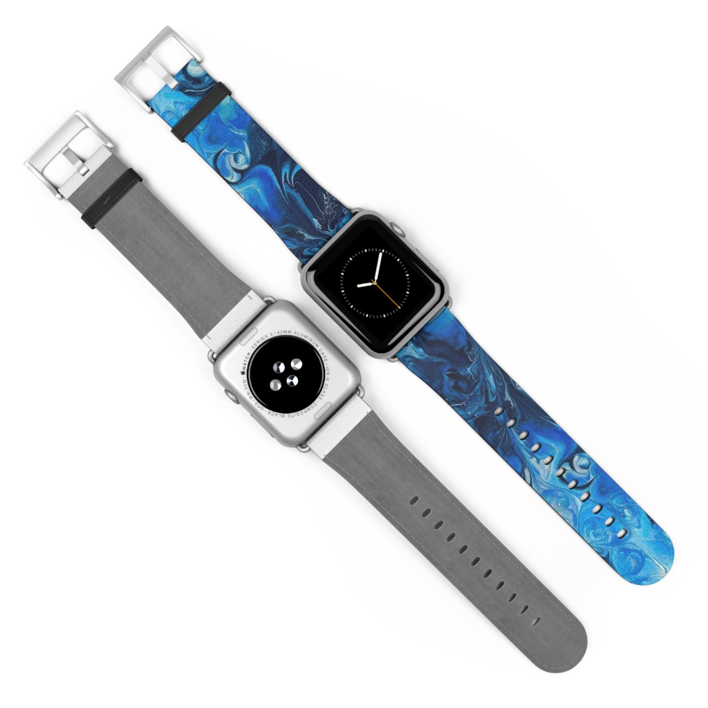 Tranquility Tides Watch Band for Apple Watch Series 1-9, Ultra, and SE devices