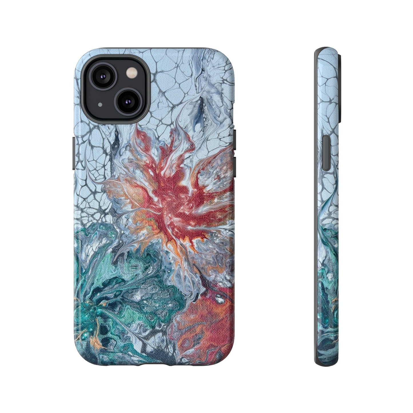 Garden Lace Tough Phone Case for iPhone, Samsung Galaxy, and Google Pixel devices