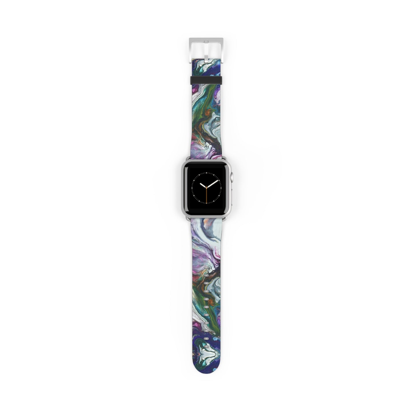 Vibrant Swirls Watch Band for Apple Watch Series 1-9, Ultra, and SE devices