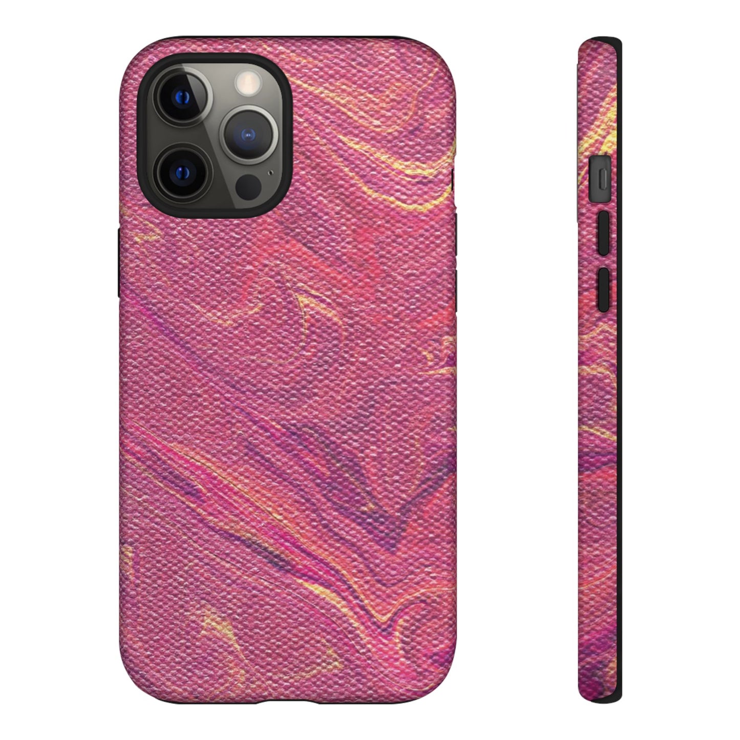 Pleasantly Pink Tough Phone Case for iPhone, Samsung Galaxy, and Google Pixel devices