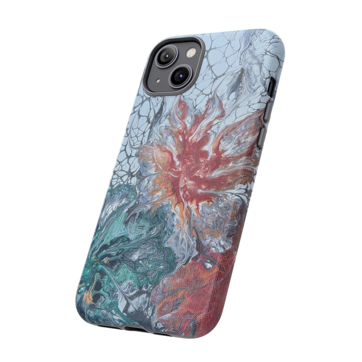 Garden Lace Tough Phone Case for iPhone, Samsung Galaxy, and Google Pixel devices