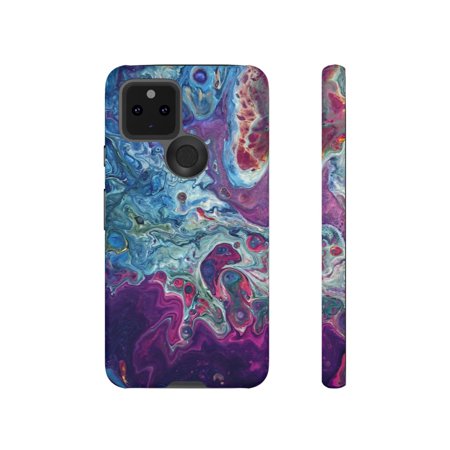 Candy Galaxy Tough Phone Case for iPhone, Samsung Galaxy, and Google Pixel devices