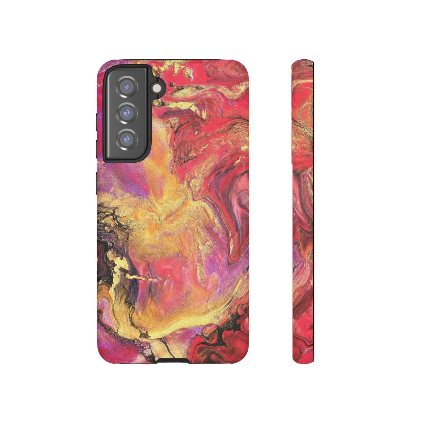 Flowing Royalty Tough Phone Case for iPhone, Samsung Galaxy, and Google Pixel devices