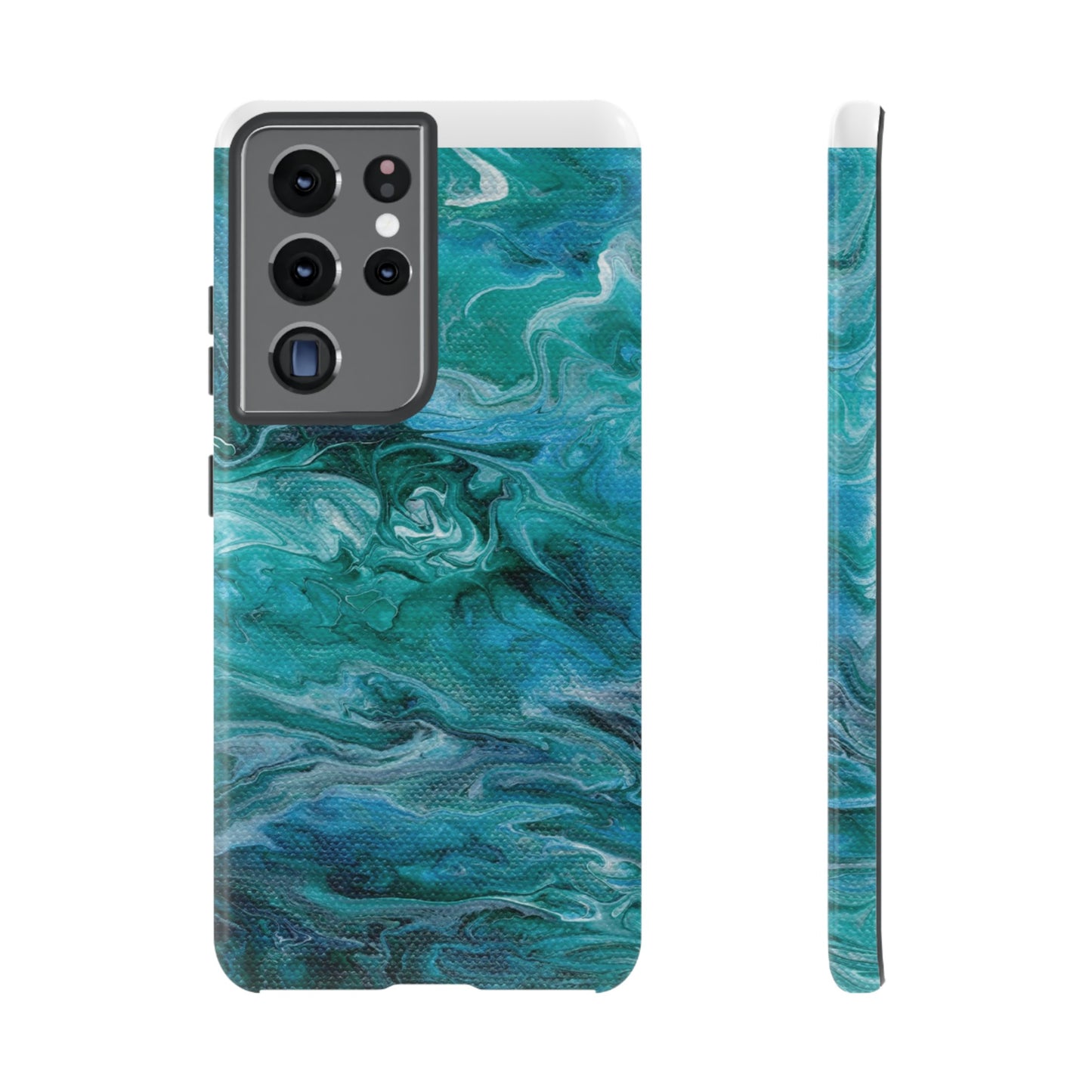 Ocean Waves Tough Phone Case for iPhone, Samsung Galaxy, and Google Pixel devices
