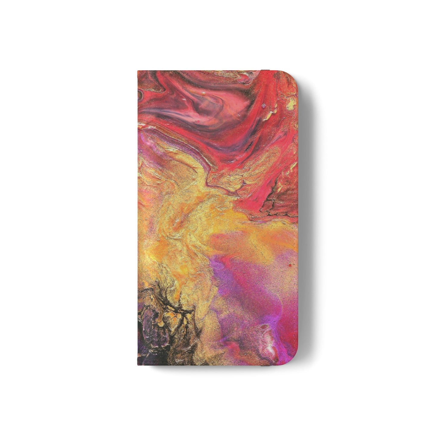 Flowing Royalty Flip Phone Case for iPhone 11 – 16 Pro, Samsung 21 – 22 Series