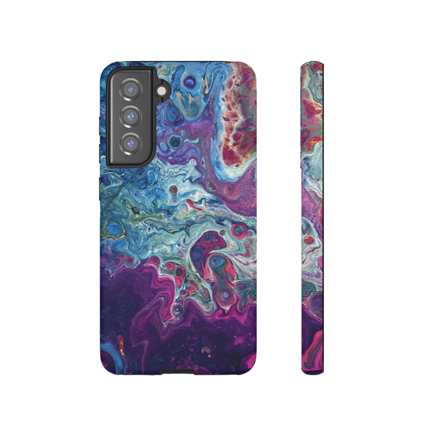 Candy Galaxy Tough Phone Case for iPhone, Samsung Galaxy, and Google Pixel devices