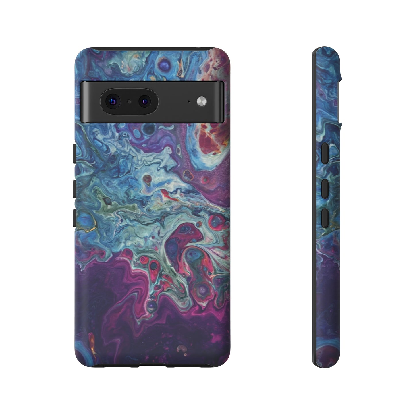 Candy Galaxy Tough Phone Case for iPhone, Samsung Galaxy, and Google Pixel devices