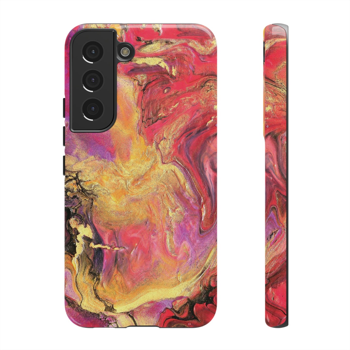 Flowing Royalty Tough Phone Case for iPhone, Samsung Galaxy, and Google Pixel devices