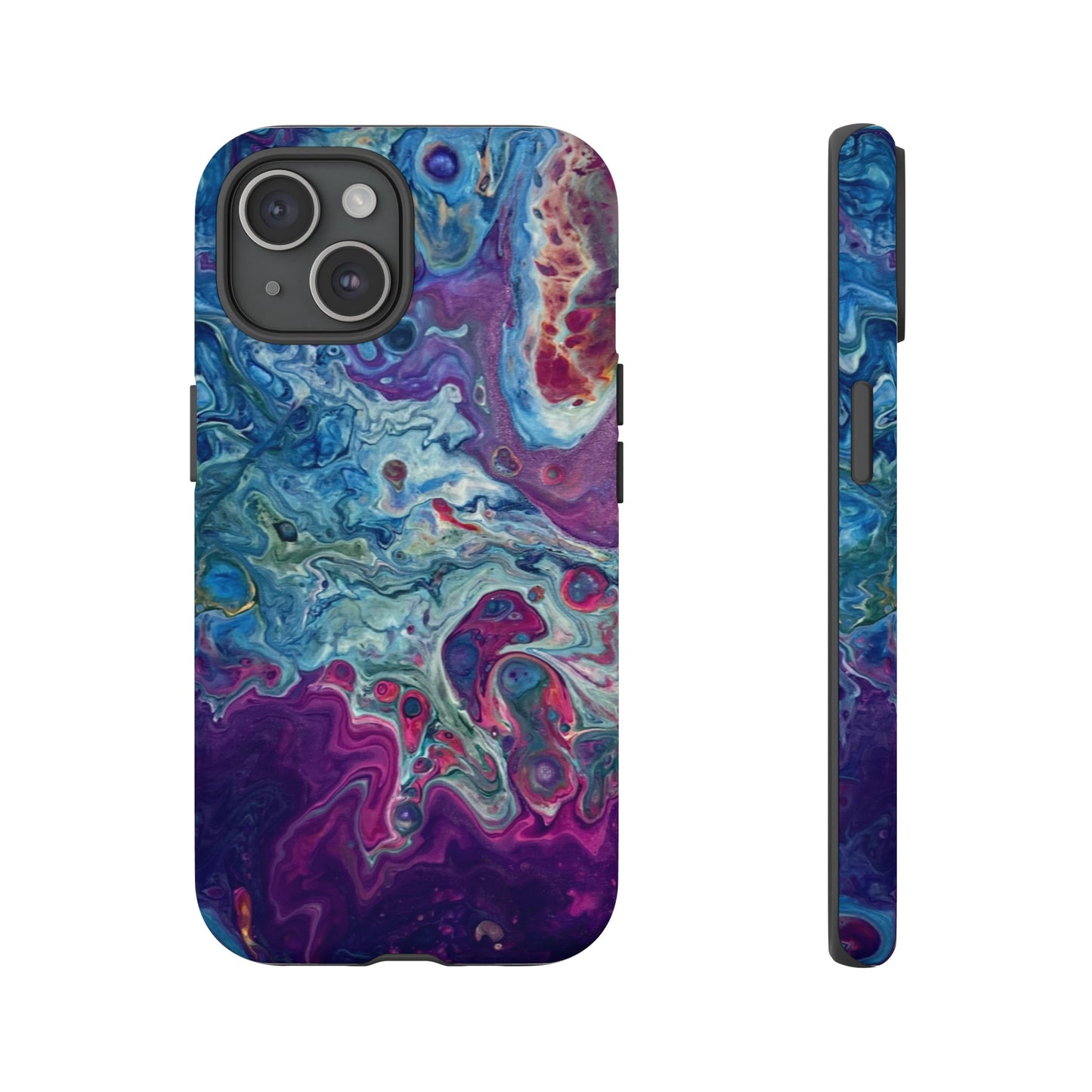 Candy Galaxy Tough Phone Case for iPhone, Samsung Galaxy, and Google Pixel devices