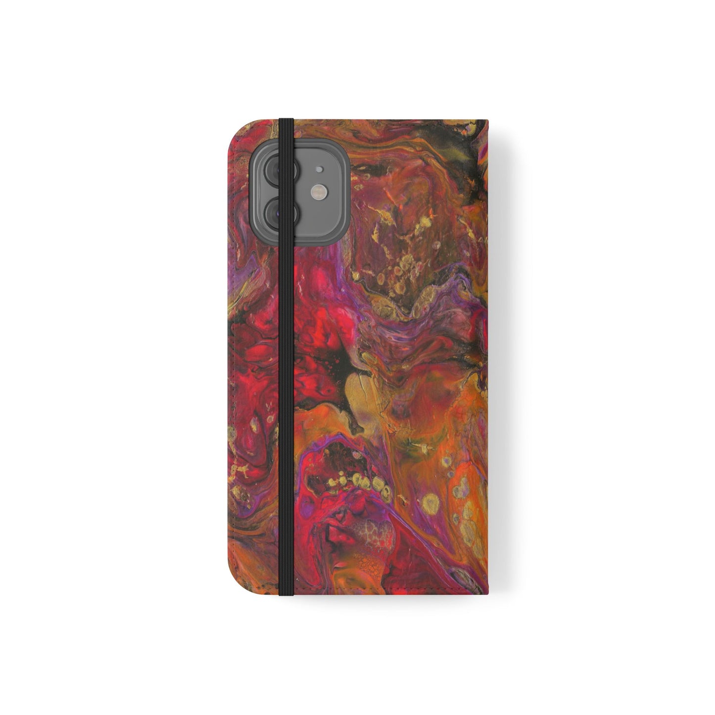 Autumn's Glow Flip Phone Case for iPhone 11 – 16 Pro, Samsung 21 – 22 Series
