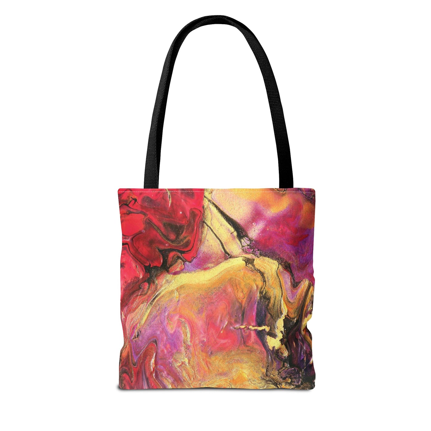 Tote Bag - Royal Flow Fluid Art Inspired