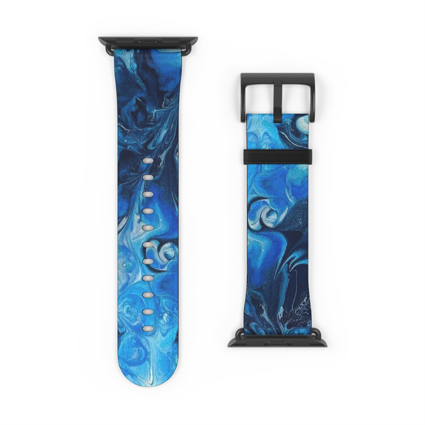 Tranquility Tides Watch Band for Apple Watch Series 1-9, Ultra, and SE devices