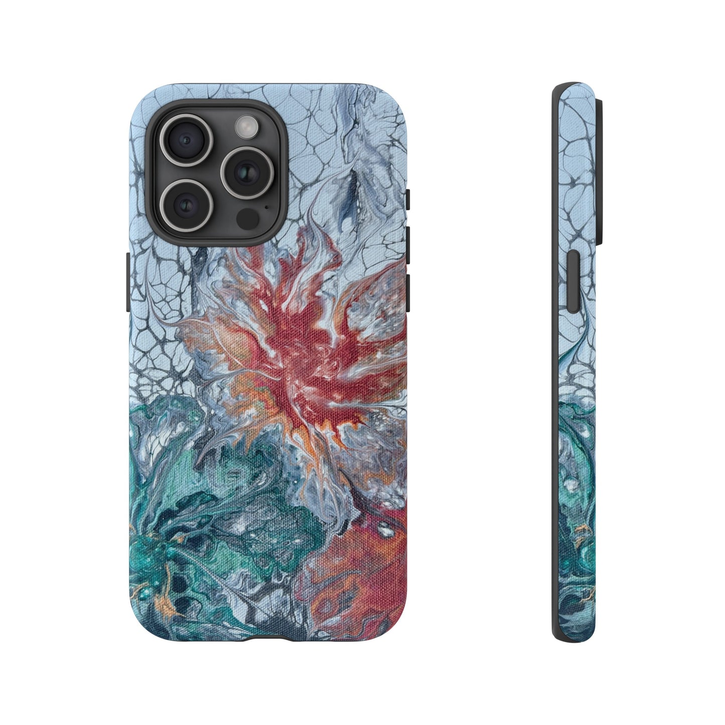 Garden Lace Tough Phone Case for iPhone, Samsung Galaxy, and Google Pixel devices