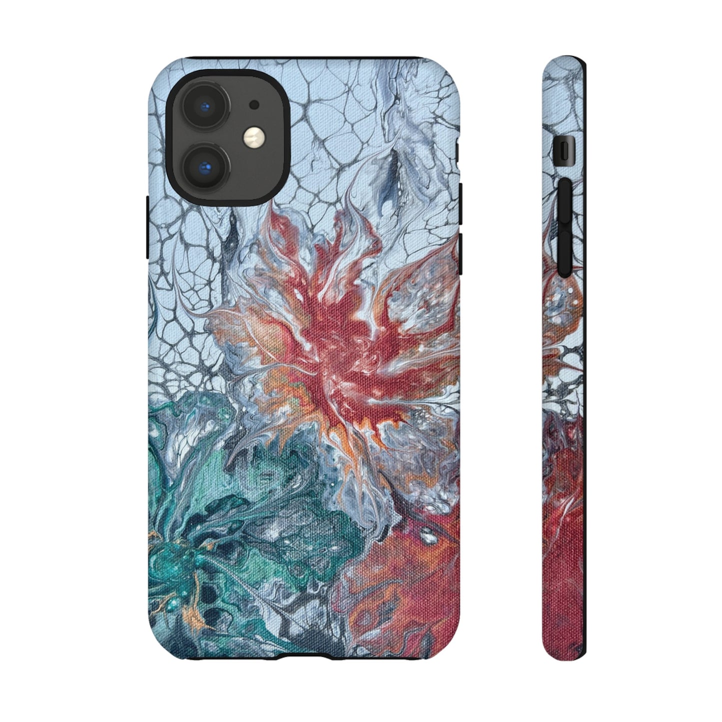 Garden Lace Tough Phone Case for iPhone, Samsung Galaxy, and Google Pixel devices