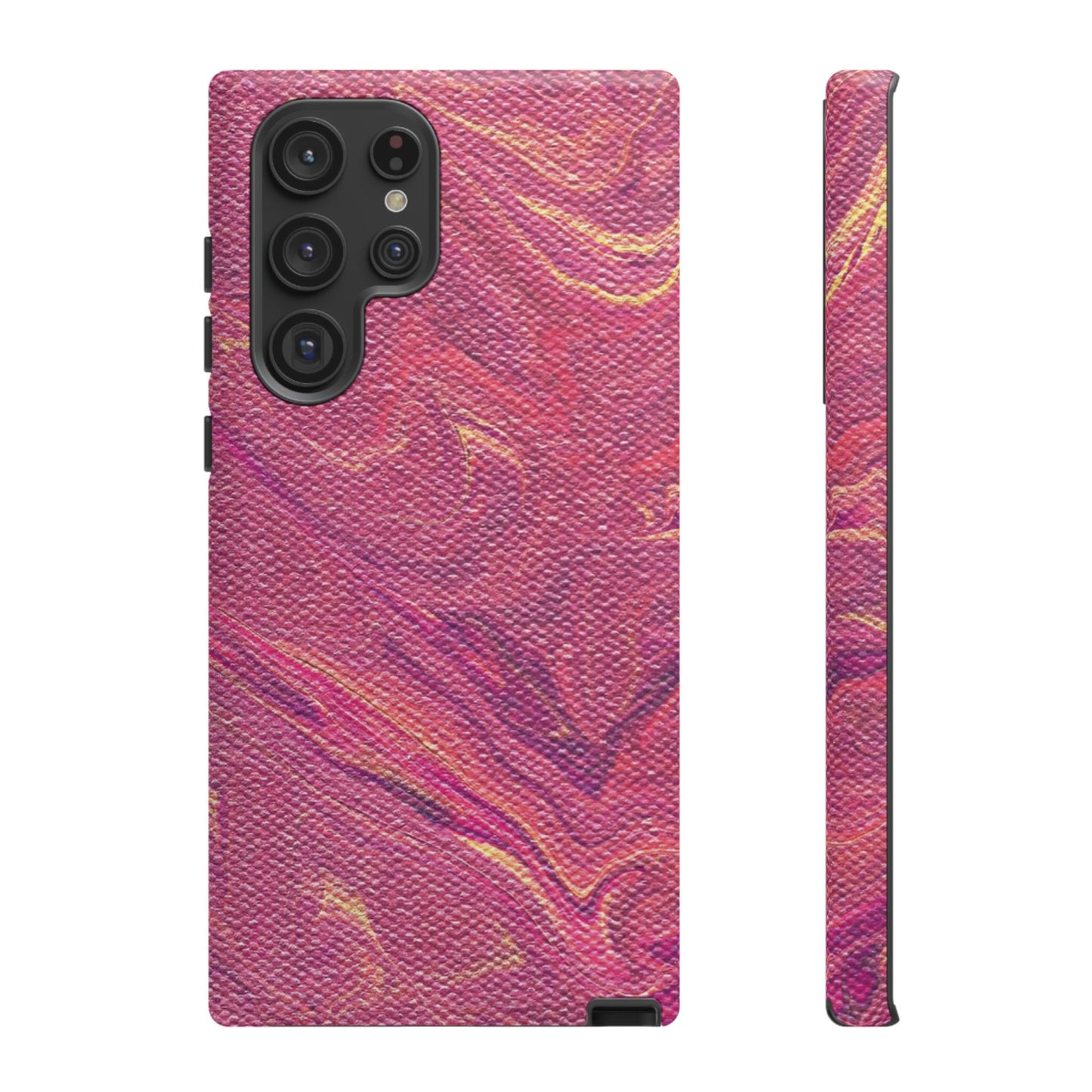 Pleasantly Pink Tough Phone Case for iPhone, Samsung Galaxy, and Google Pixel devices