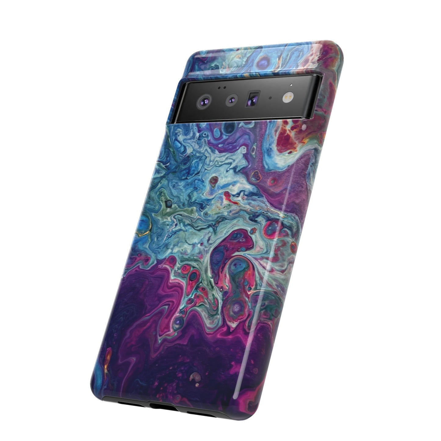 Candy Galaxy Tough Phone Case for iPhone, Samsung Galaxy, and Google Pixel devices