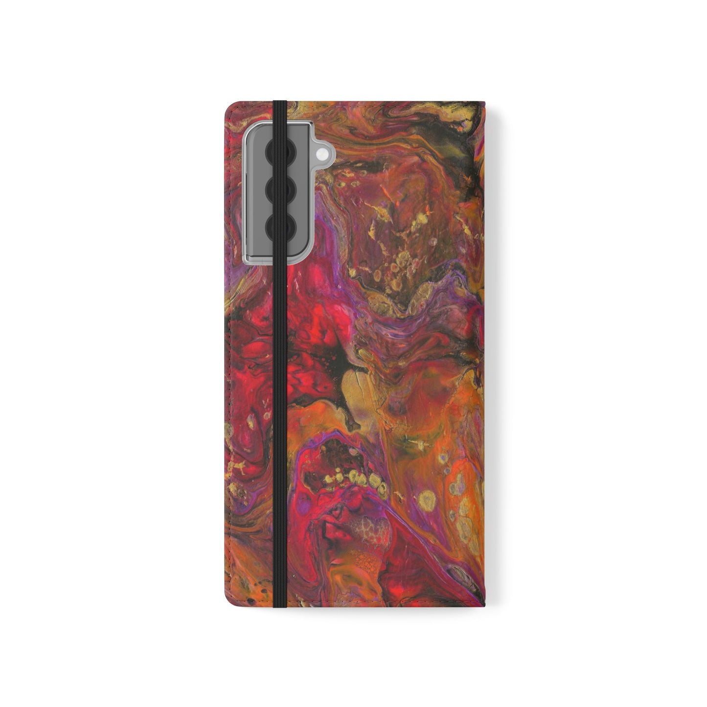 Autumn's Glow Flip Phone Case for iPhone 11 – 16 Pro, Samsung 21 – 22 Series