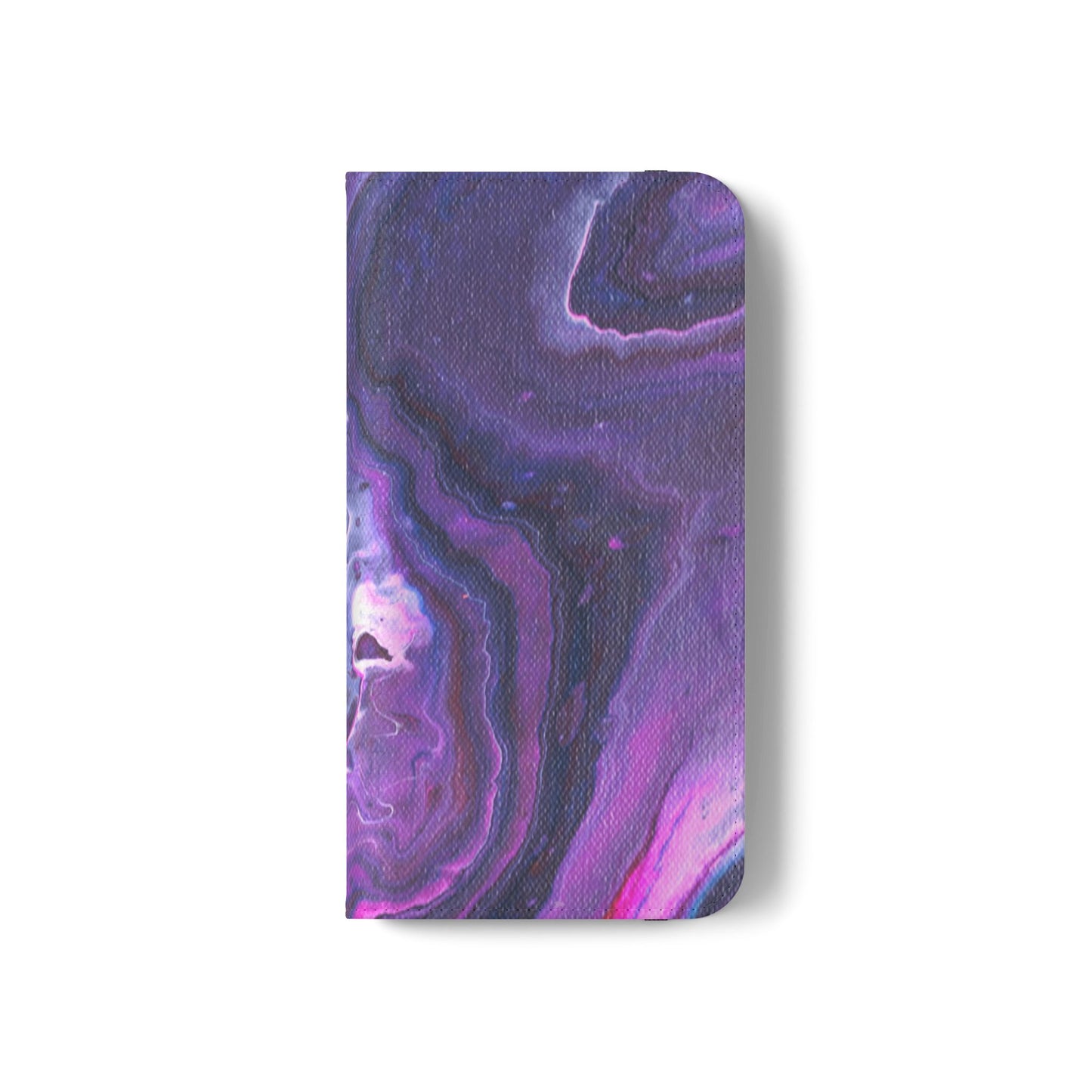 Velvet Twilight Flip Phone Case for iPhone 11 – 16 Pro, Samsung 21 – 22 Series