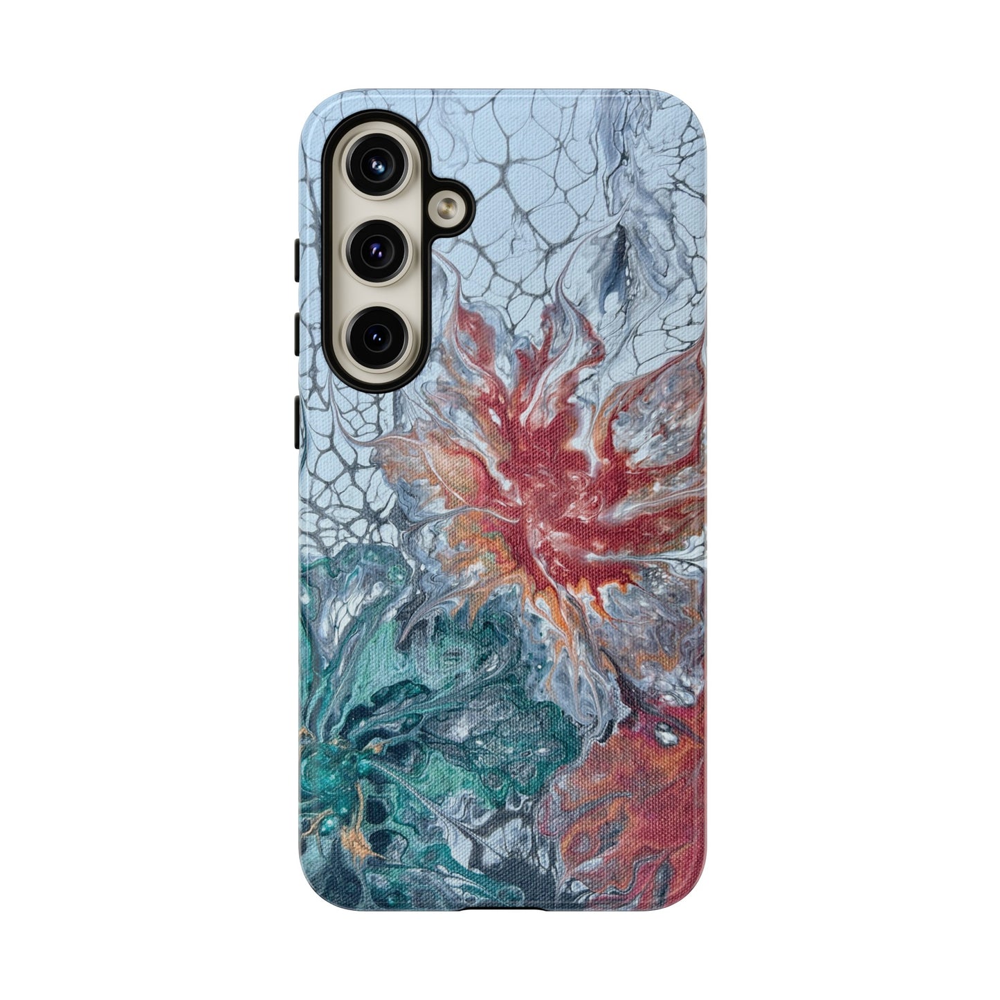 Garden Lace Tough Phone Case for iPhone, Samsung Galaxy, and Google Pixel devices