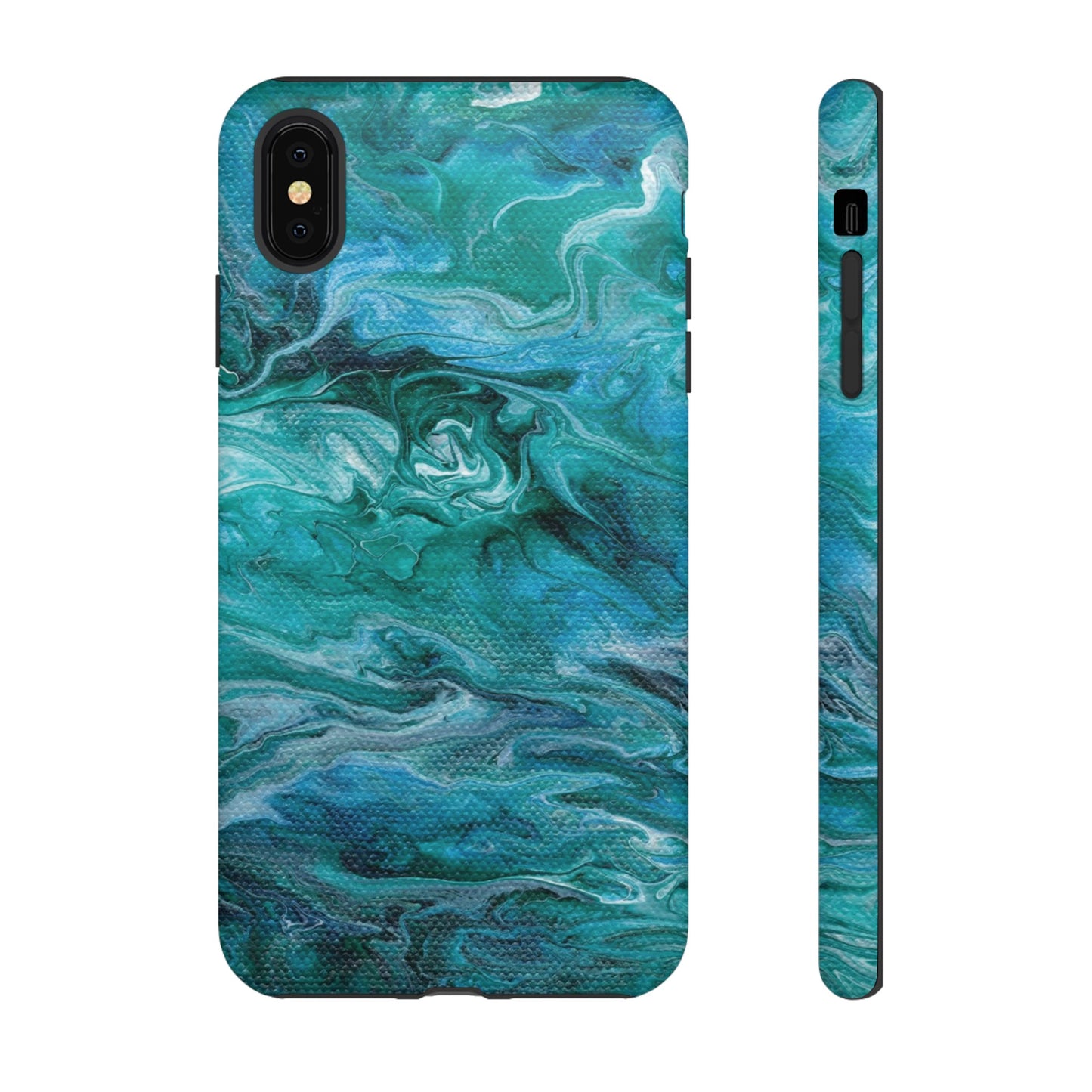 Ocean Waves Tough Phone Case for iPhone, Samsung Galaxy, and Google Pixel devices