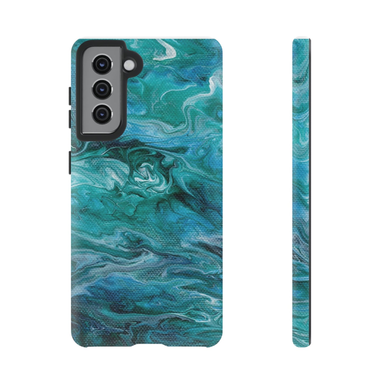 Ocean Waves Tough Phone Case for iPhone, Samsung Galaxy, and Google Pixel devices