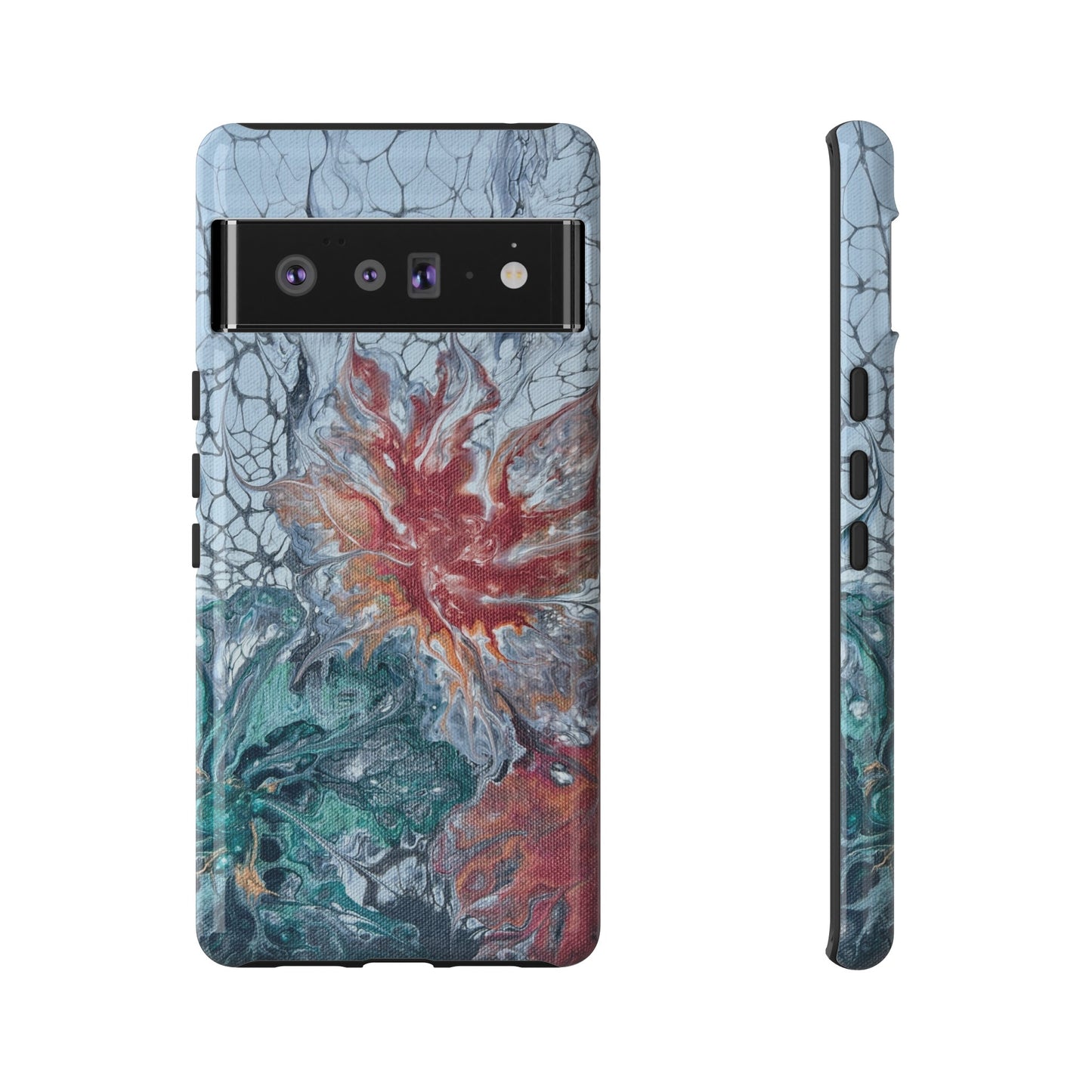 Garden Lace Tough Phone Case for iPhone, Samsung Galaxy, and Google Pixel devices