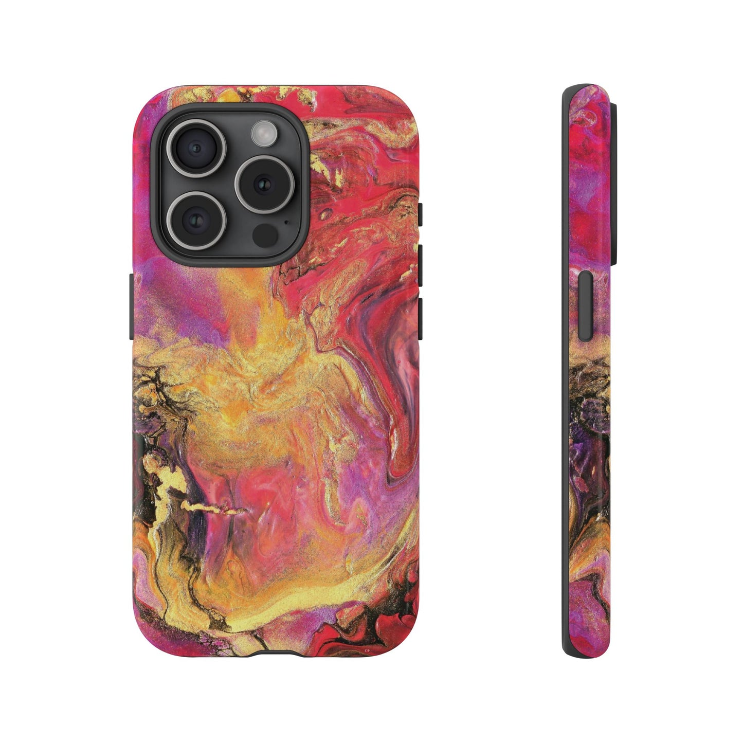 Flowing Royalty Tough Phone Case for iPhone, Samsung Galaxy, and Google Pixel devices