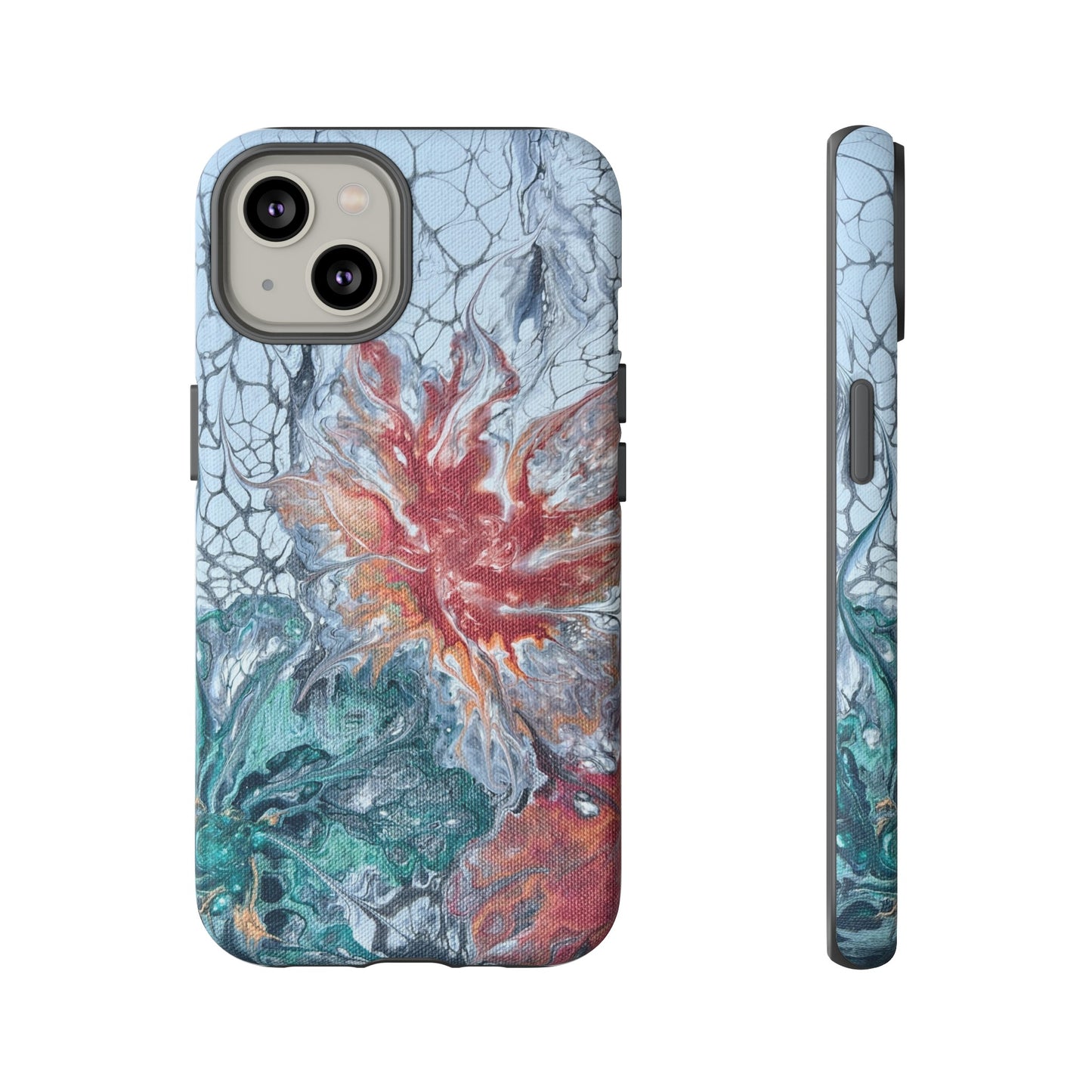 Garden Lace Tough Phone Case for iPhone, Samsung Galaxy, and Google Pixel devices