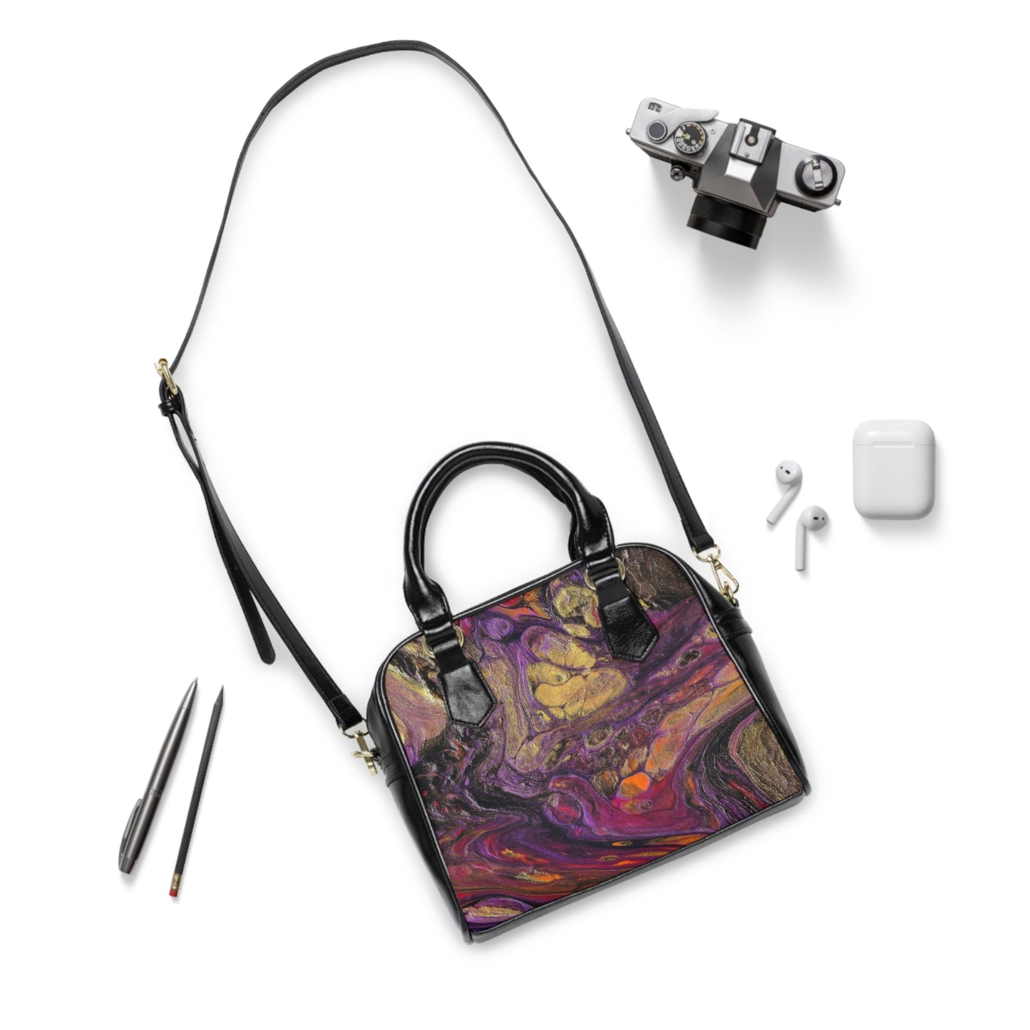 Purse - Amethyst Flame