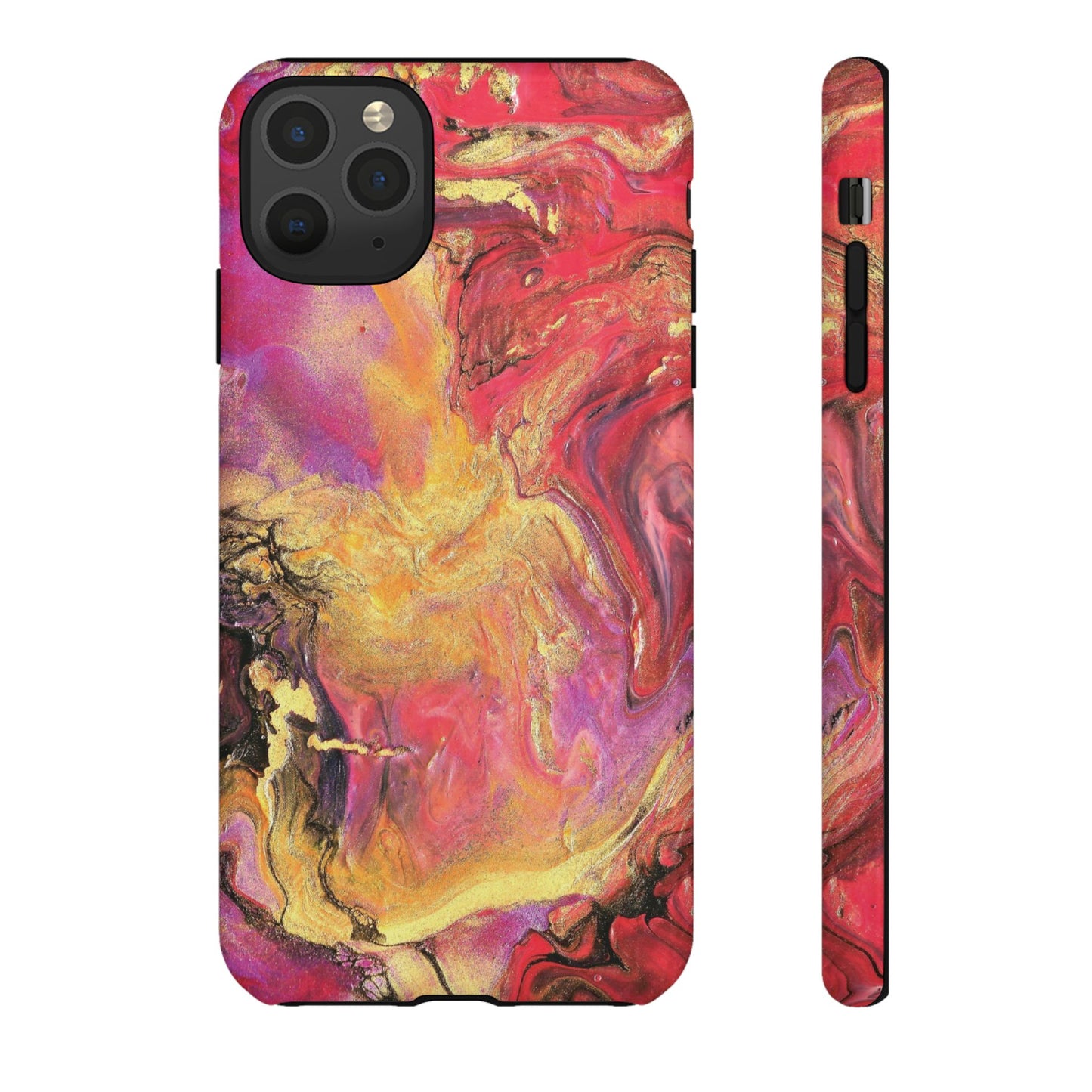 Flowing Royalty Tough Phone Case for iPhone, Samsung Galaxy, and Google Pixel devices